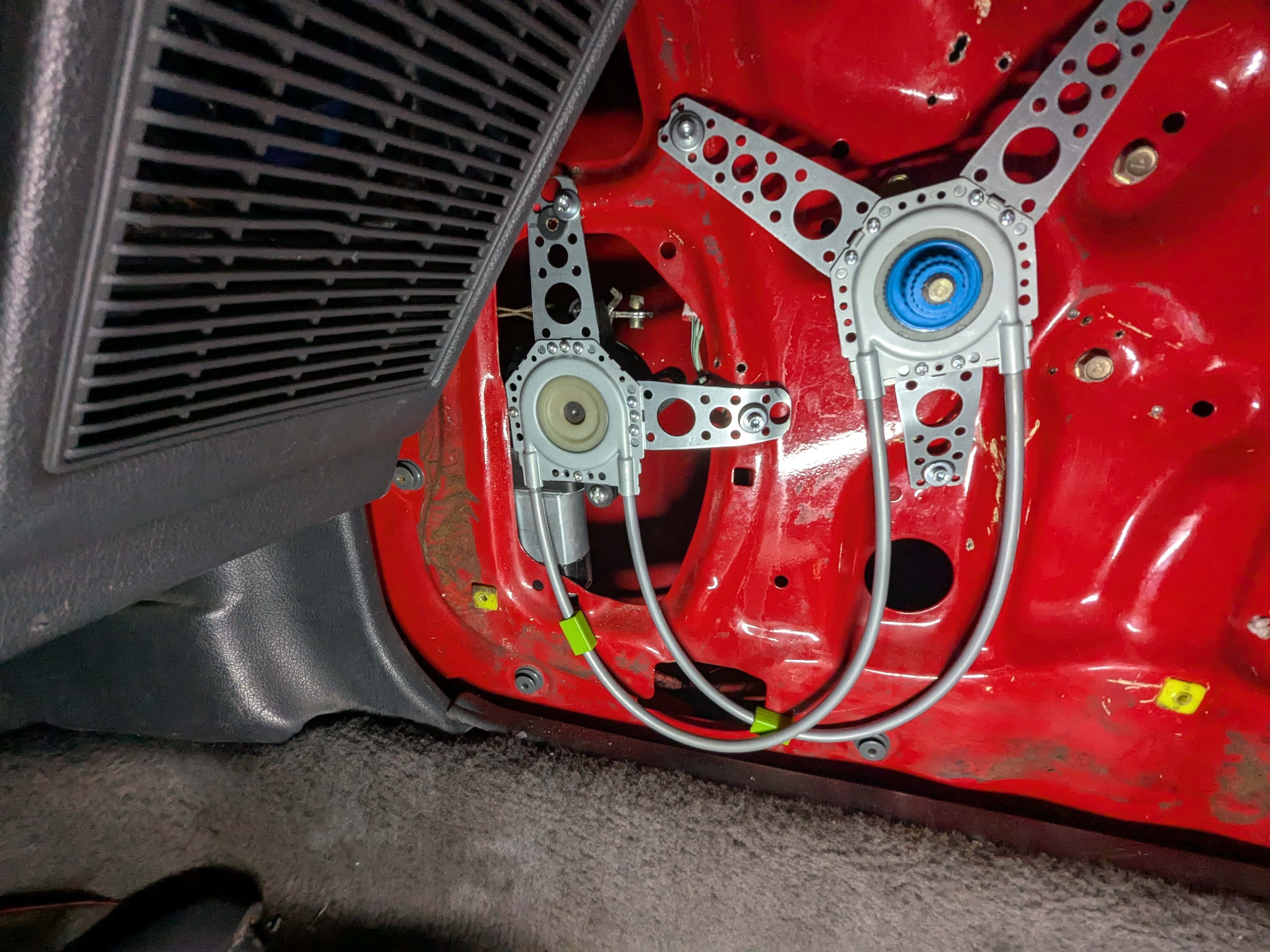 New regulator installation